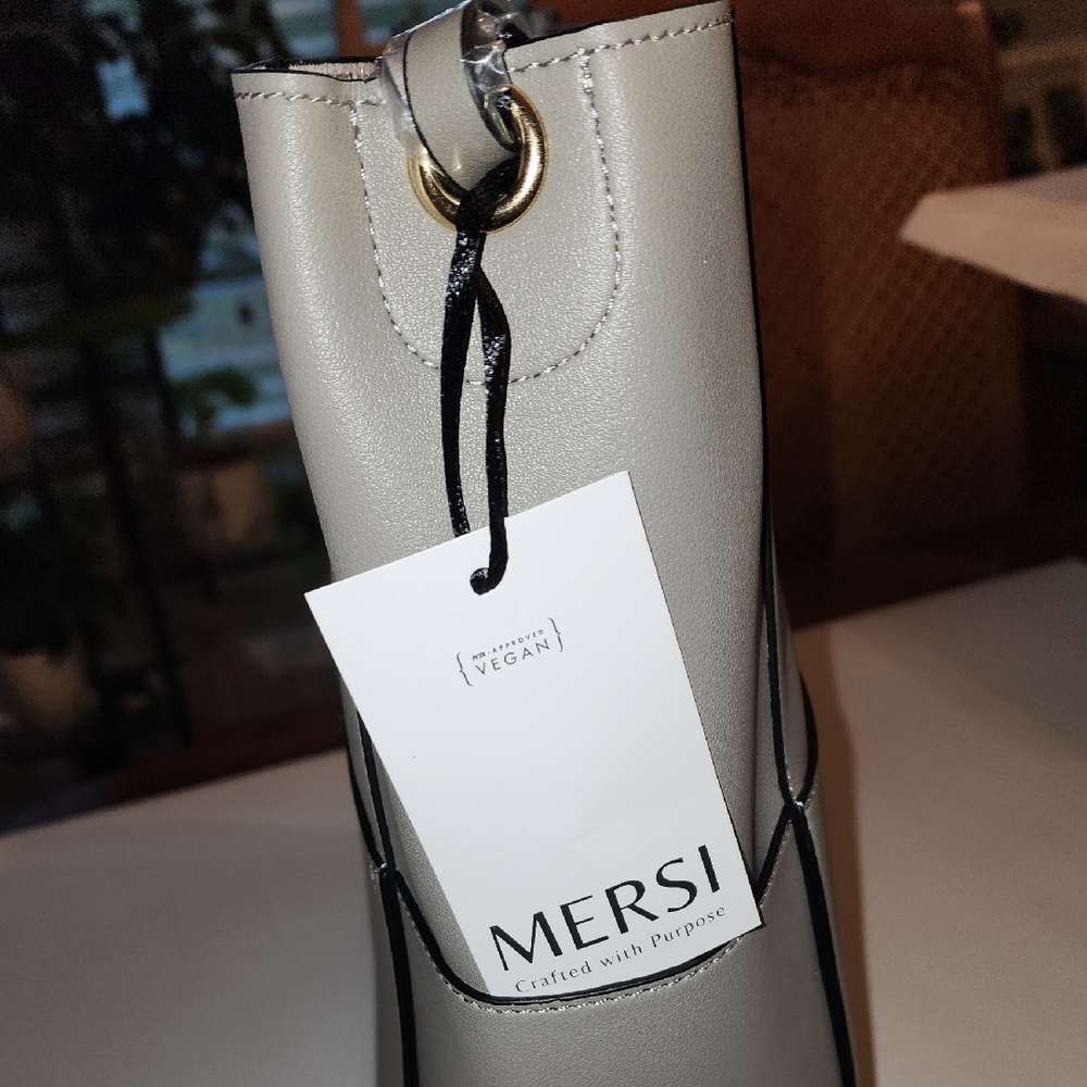 Mersi Vegan Tote Bag - Picture 3 of 16